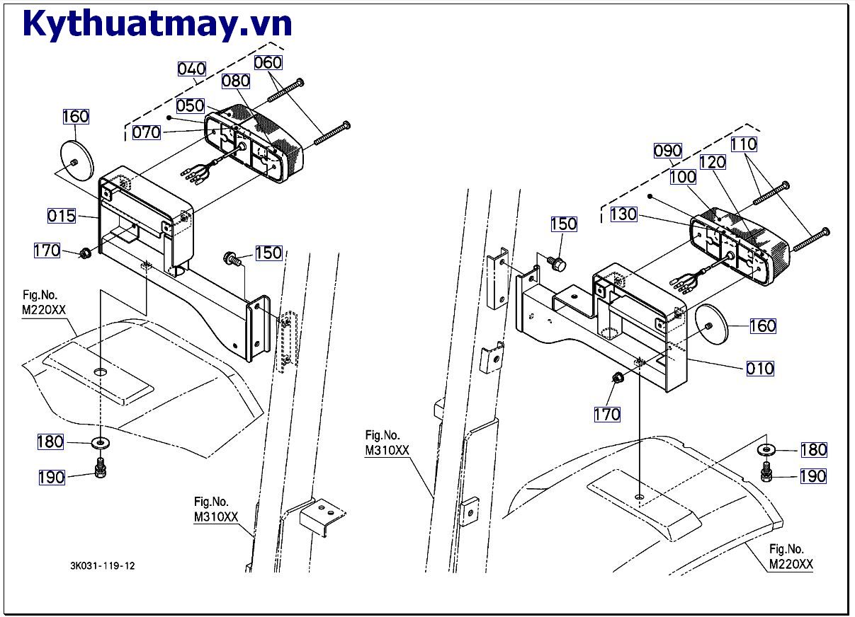 Đèn kết hợp phía sau